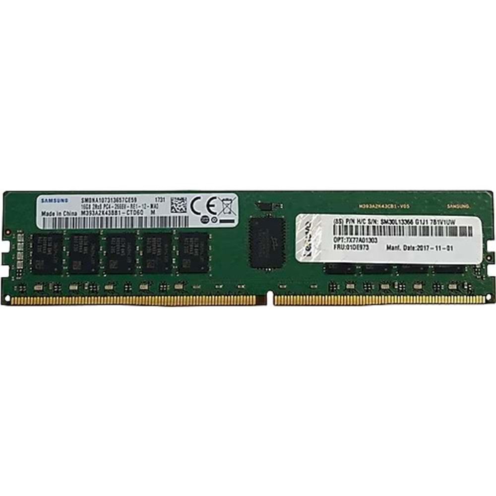 Lenovo 32 GB DDR4 3200MHZ RDIMM 2RX4 THINKSYSTEM 4X77A08633