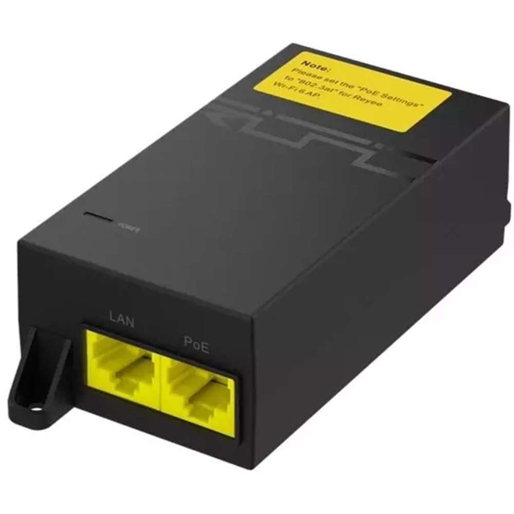 Ruijie Reyee RG-POE-AT30 1-Port 52V 31.2W Gigabit PoE Adaptör