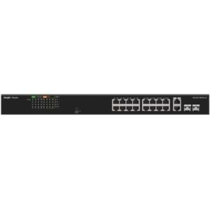 Ruijie Reyee RG-ES118FGS-LP 16-Port 10/100+2X1GB RJ45/SFP (120W) Poe Rackmount S