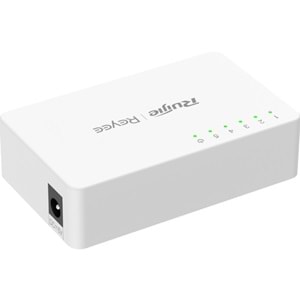 Ruijie Reyee RG-ES05F 5-Port 10/100 Mbps Tak Çalıştır Plastik Kasa Switch