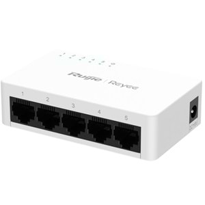 Ruijie Reyee RG-ES05F 5-Port 10/100 Mbps Tak Çalıştır Plastik Kasa Switch