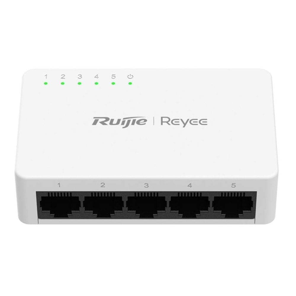 Ruijie Reyee RG-ES05G-L 5-Port Gigabit Tak Çalıştır Plastik Kasa Switch