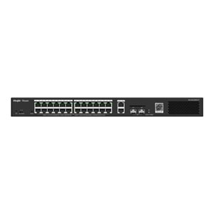 Ruijie Reyee RG-ES228GS-P 24-Port +2XGB RJ45/SFP(370W) Yön. Uplink Cloud Switch