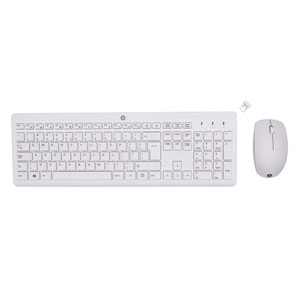 HP 3L1F0A 230 WL Klavye Mouse Set Combo Beyaz TR