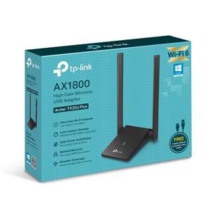 Tp-Link ARCHER-TX20U AX1800 Dual Band Wi-Fi 6 Bluetooth USB Adapter
