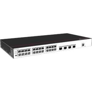 Huawei S5735-L24P4S-A-V2 24 10/100/1000BASE-T Ports 4 GE SFP Ports Poe Ac Power