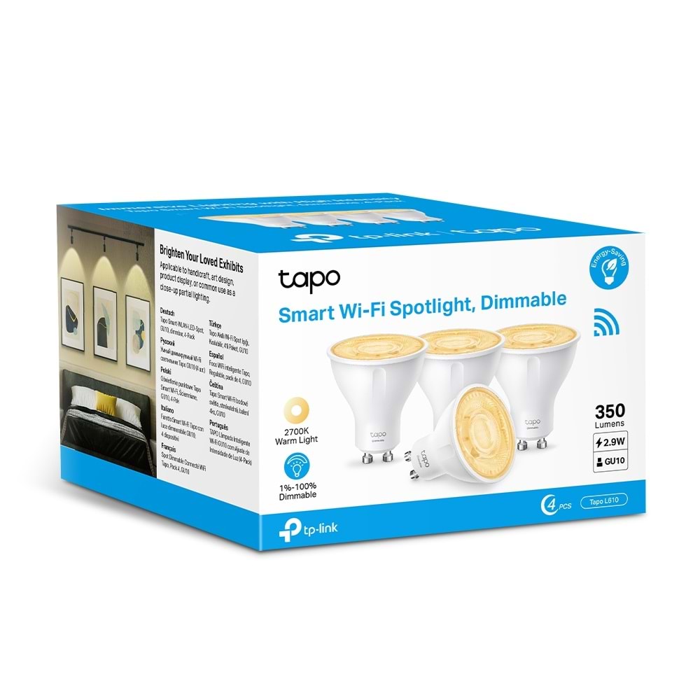 Tp-Link TAPO-L610 Smart Wi-Fi Spotlight Dimmable