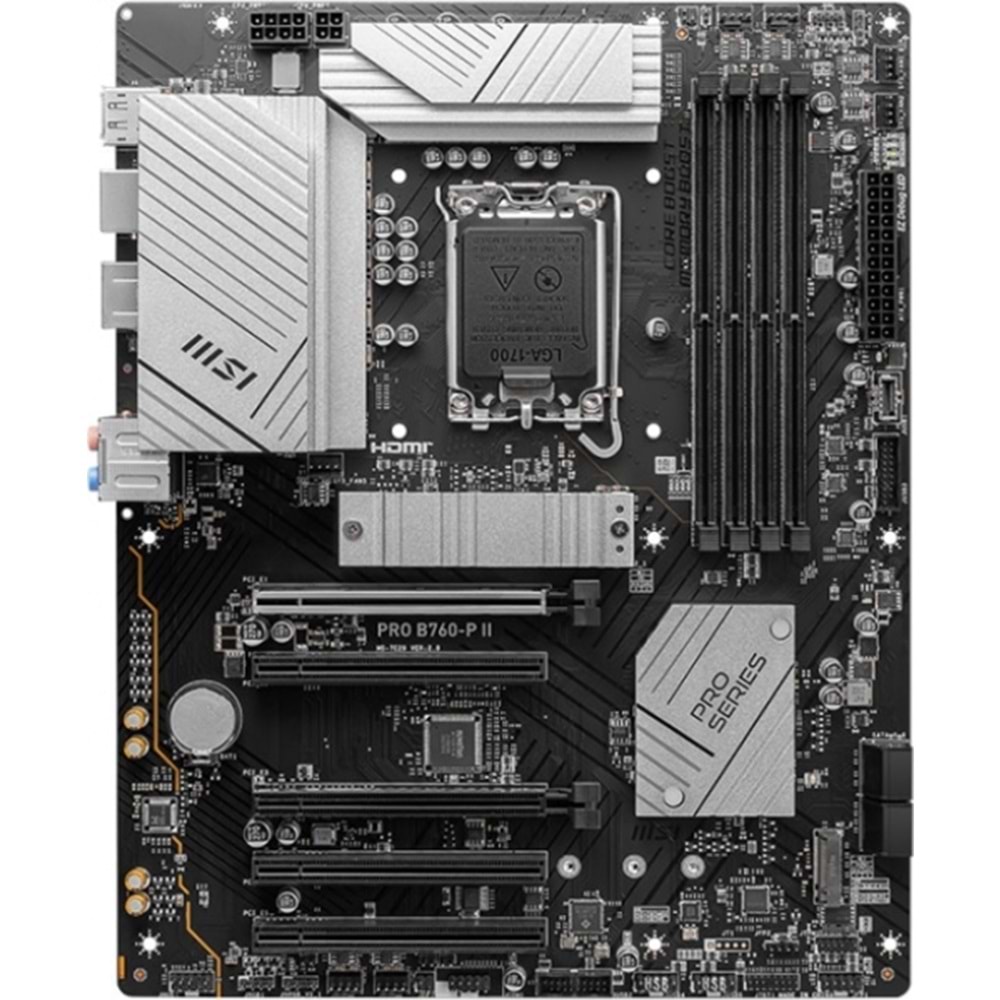 MSI Pro B760-P II D5 1700P Hdmi Dp Type-C
