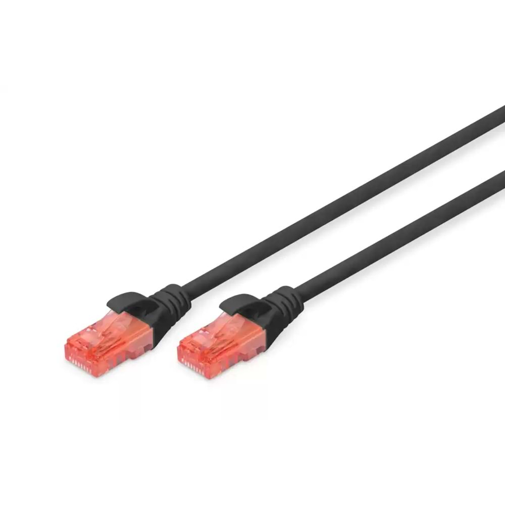 Digitus Zırhlı Patch Kablo Cat6 Siyah (2m)