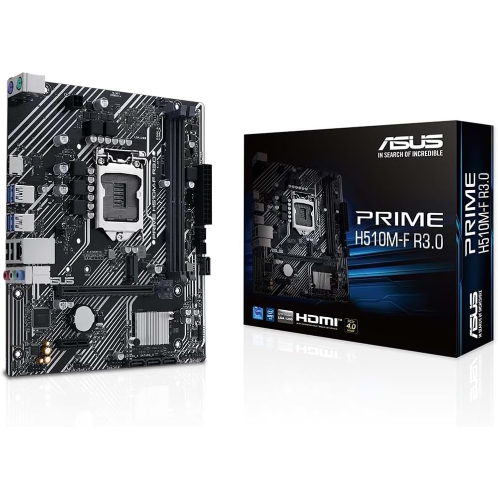 Asus Prime H510M-F R3.0 Csm D4 1200P Hdmi