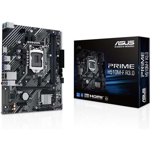 Asus Prime H510M-F R3.0 Csm D4 1200P Hdmi