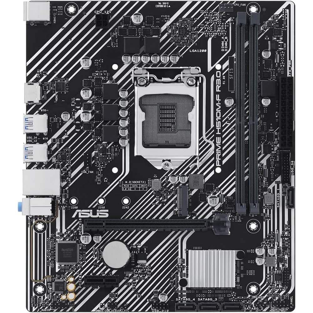 Asus Prime H510M-F R3.0 Csm D4 1200P Hdmi