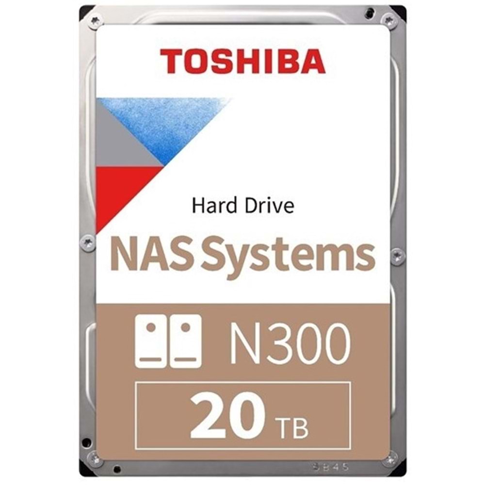 Toshiba N300 20TB 7200Rpm 512MB - HDWG62AUZSVA