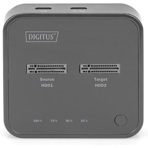 Digitus Çift Yuvalı M.2 NVME SSD Docking Station