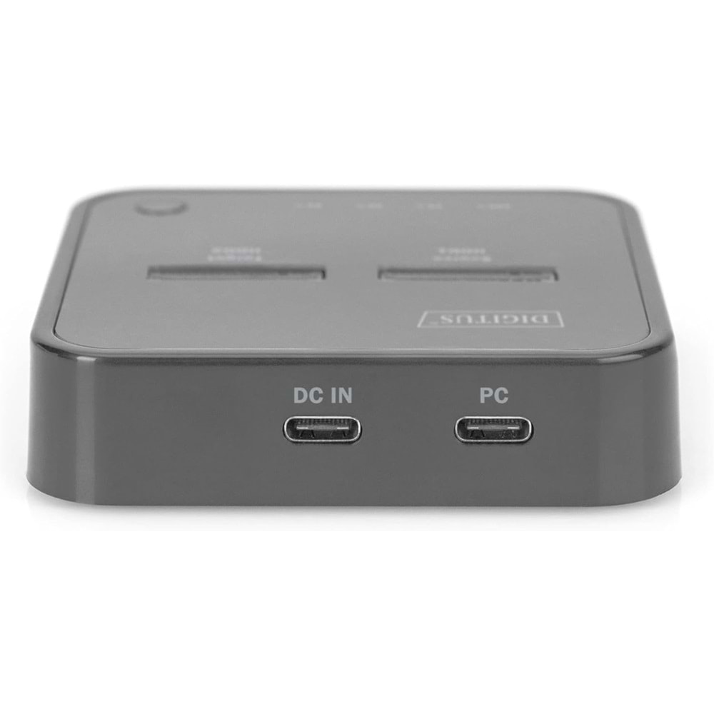 Digitus Çift Yuvalı M.2 NVME SSD Docking Station