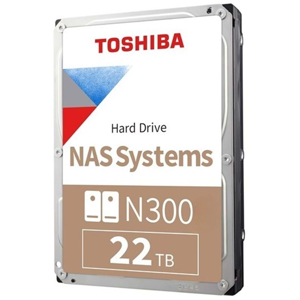 Toshiba N300 22TB 7200Rpm 512MB - HDWG62CUZSVA