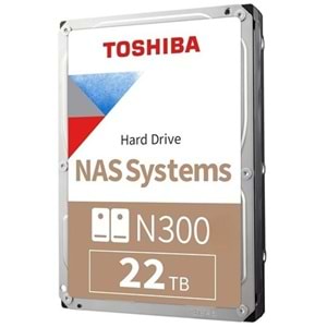 Toshiba N300 22TB 7200Rpm 512MB - HDWG62CUZSVA
