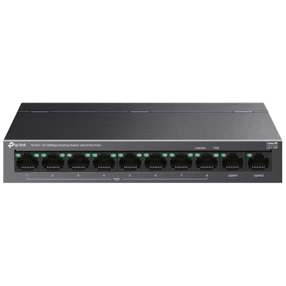 Tp-Link LS110P 10 Port 10/100 Mbps Switch