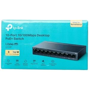 Tp-Link LS110P 10 Port 10/100 Mbps Switch