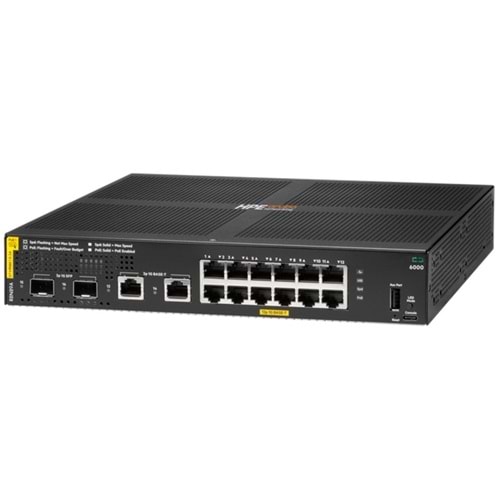 HPE Aruba 6000 12G PoE 2SFP 139W (R8N89A)
