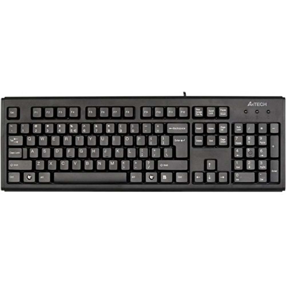 A4 Tech KM-720 Standart F Klavye Siyah USB