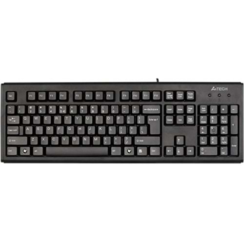 A4 Tech KM-720 Standart F Klavye Siyah USB
