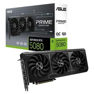 Asus PRIME-RTX5080-O16G 16GB 256Bit GDDR7 DP/HDMI PCI 5.0 Ekran Kartı