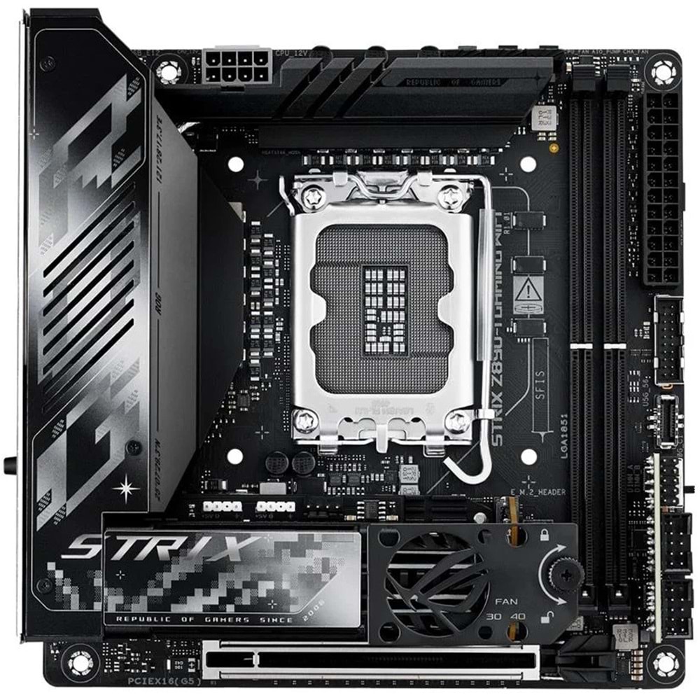 Asus ROG STRIX Z890-I GAMING WIFI Z890 DDR5 M.2 HDMI PCI 5.0 1851p Anakart
