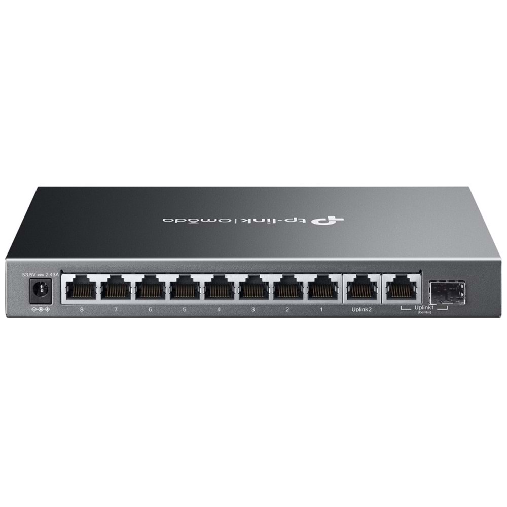Omada ES210GMP 10-Port Easy Manag Switch 8-Port PoE+