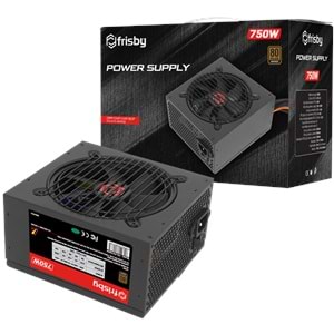Frisby 750W 80+ Bronze 12 cm Fan Power Supply (FR-PS7580P)