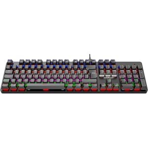 Everest KB-MK1 Lumos Rainbow Red Switch Mekanik Gaming Klavye USB Siyah