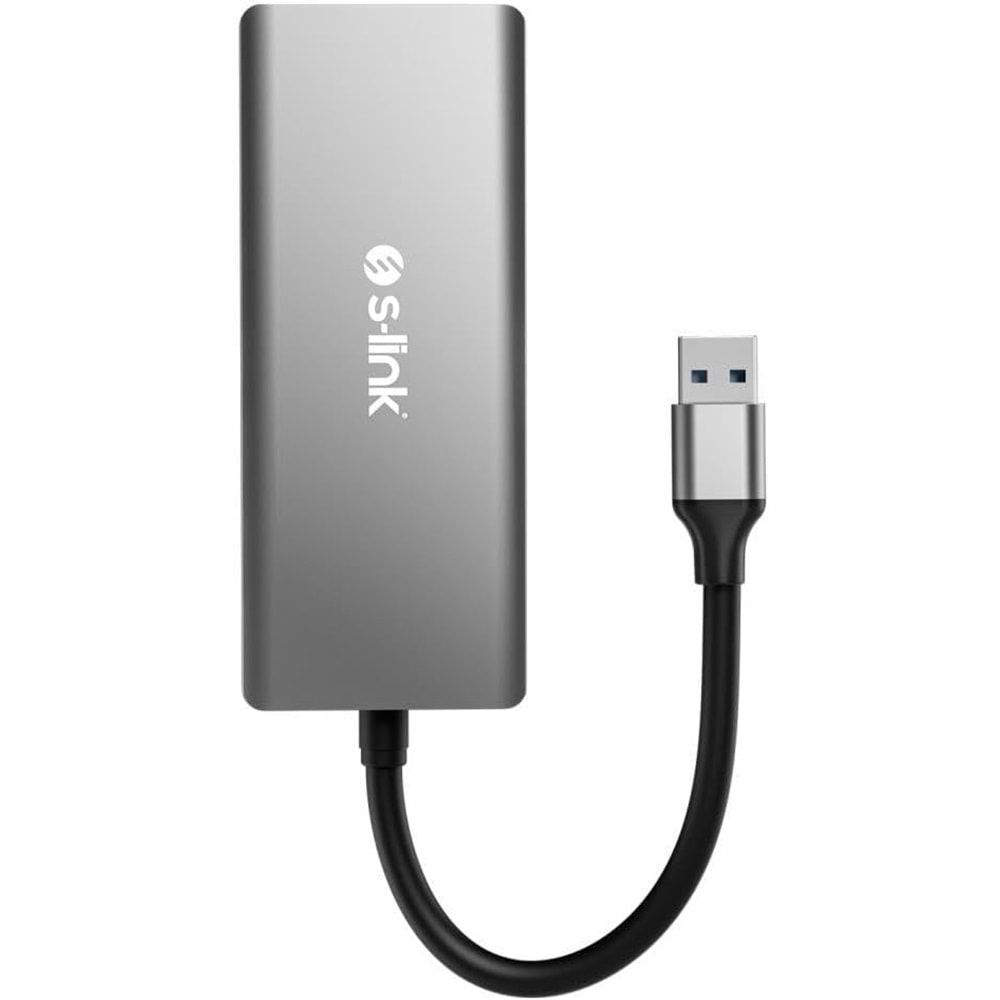 S-link SL-CR51 TypeC ve USB3.0 CF, SD, M2, Micro SD, MS 5 in 1 Metal Kart Okuyuc