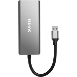 S-link SL-CR51 TypeC ve USB3.0 CF, SD, M2, Micro SD, MS 5 in 1 Metal Kart Okuyuc