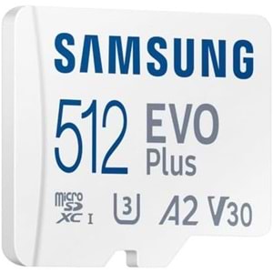 Samsung 512GB EVO Plus microSD Hafıza Kartı (MB-MC512SA/TR)