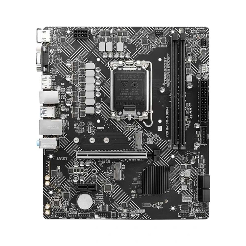 MSI Pro H610M-S D4 1700P Hdmi Usb3.2