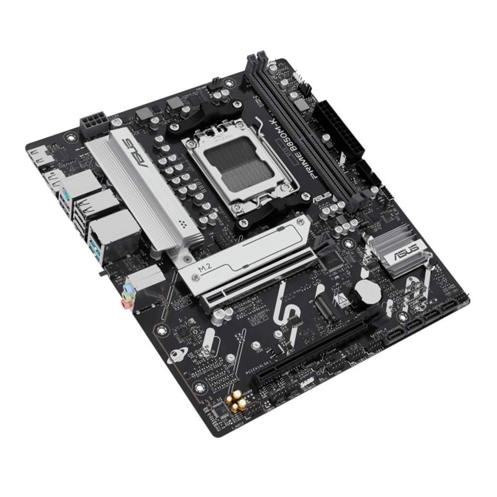 Asus PRIME B850M-K AMD B850 DDR5 M.2 USB3.2 DP/HDMI PCI 5.0 AM5 Anakart