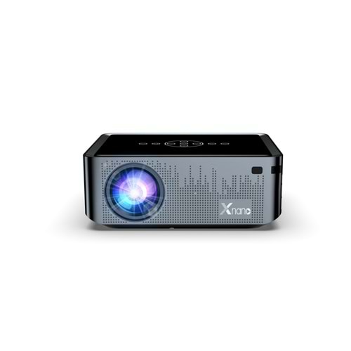 Xnano X1 Pro 4K(1080p) LED 400ANSI Wi-Fi,Bluetooth Android Projeksiyon (Siyah)