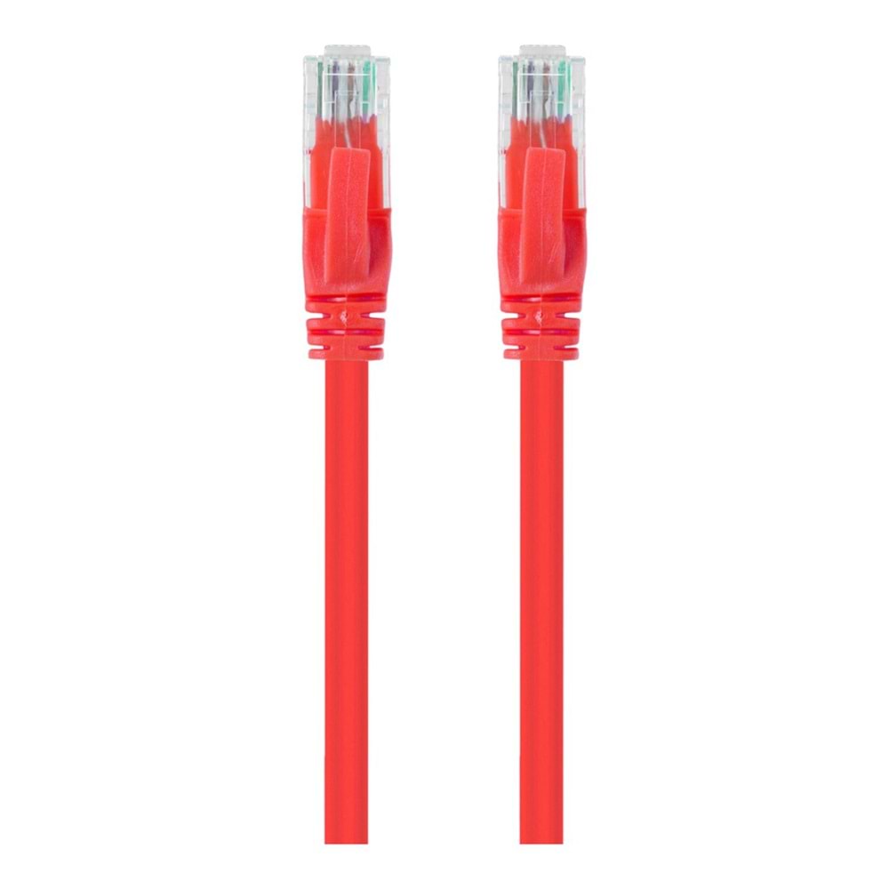 S-Link SL-CAT6030RE 0,30MT UTP CAT6 Patch Kablo Kırmızı