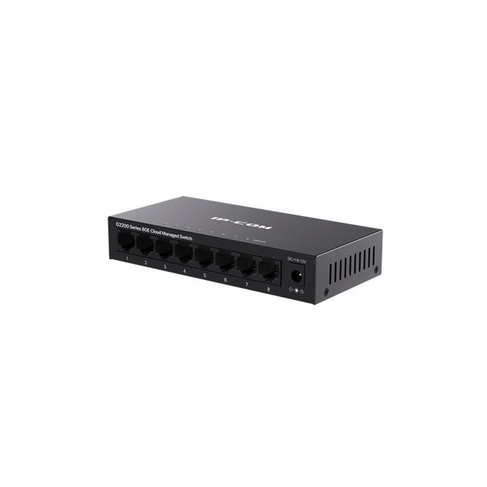 Ip-Com IP-G2208D 8 Port Gigabit Cloud Yönetilebilir Metal Kasa Switch