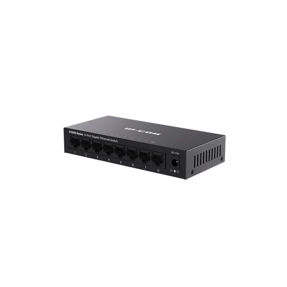 Ip-Com G1008M 8 Port Gigabit Meral Kasa Switch