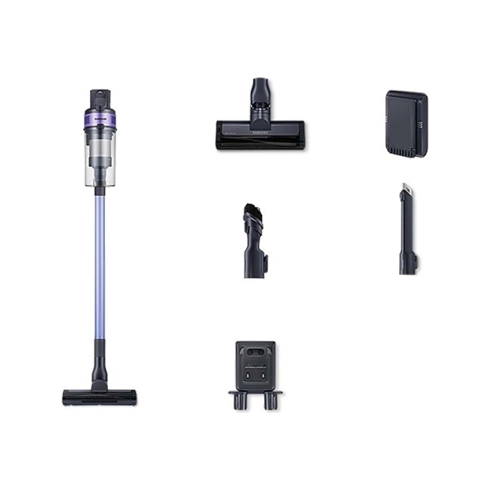 Samsung Jet 60 VS15A6031R4 Lavanta Renkli Şarjlı Dikey Süpürge