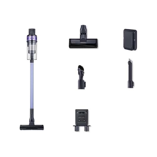 Samsung Jet 60 VS15A6031R4 Lavanta Renkli Şarjlı Dikey Süpürge