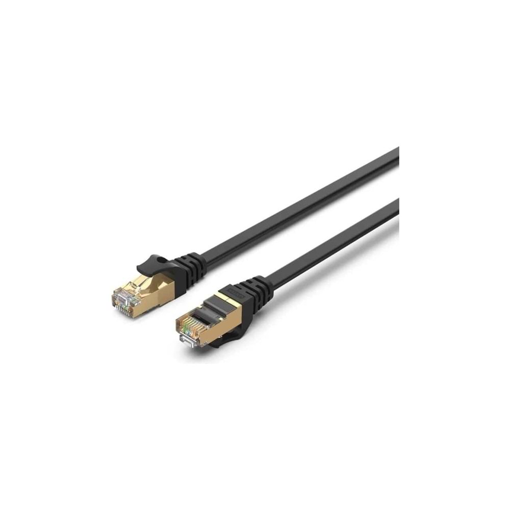 UNITEK CAT7 Patch Kablo 20 Metre Flat 10Gbps – C1897BK-20M