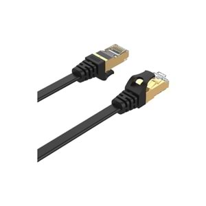 UNITEK CAT7 Patch Kablo 15 Metre Flat 10Gbps – C1897BK-15M