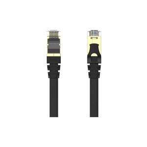 UNITEK CAT7 Patch Kablo 2 Metre Flat 10Gbps – C1897BK-2M