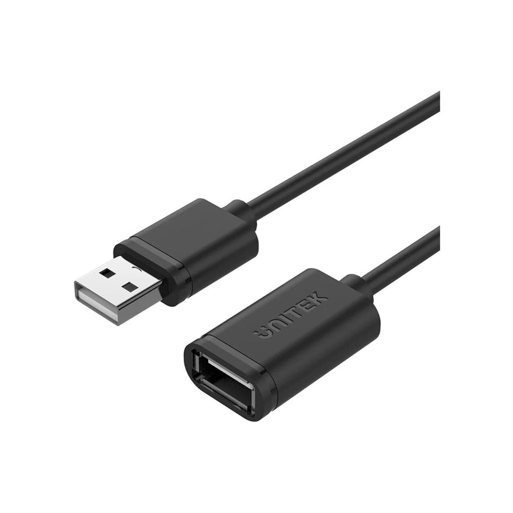 UNITEK USB-A (M) to USB-A (F) Uzatma Kablosu 1.5 Metre – Y-C449GBK
