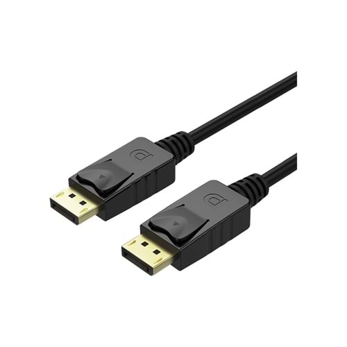 UNITEK DisplayPort 1.2 Kablosu 1.5 Metre – 4K@60Hz – Y-C607BK