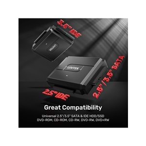 UNITEK USB 3.0 to IDE + SATA II Dönüştürücü – Y-3324
