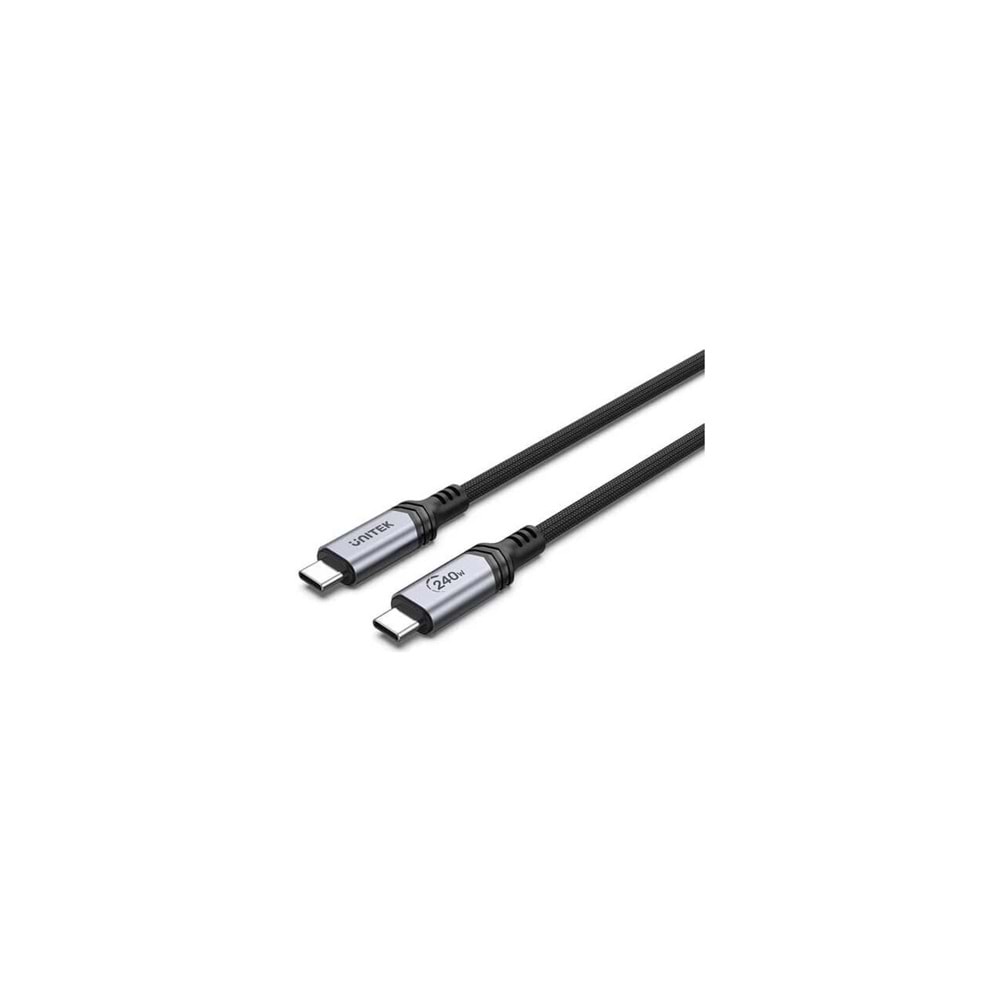 UNITEK Type-C Hızlı Şarj Kablosu 2 Metre – 240W – C14110GY-2M