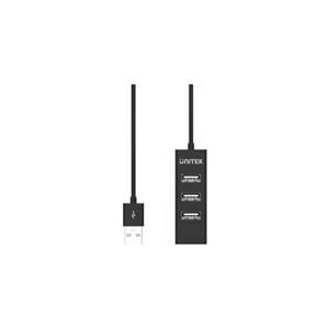 UNITEK Type-A to 4 Port USB 2.0 Hub – 80 cm Kablo – Y-2140